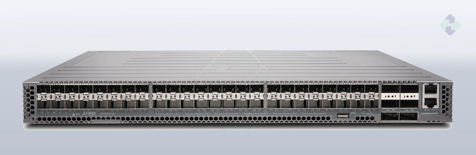 Juniper QFX5200-48Y-AFO / 48 ports of 25GbE SFP28 and 6 ports of 100GbE QSFP28, Tested & Guaranteed