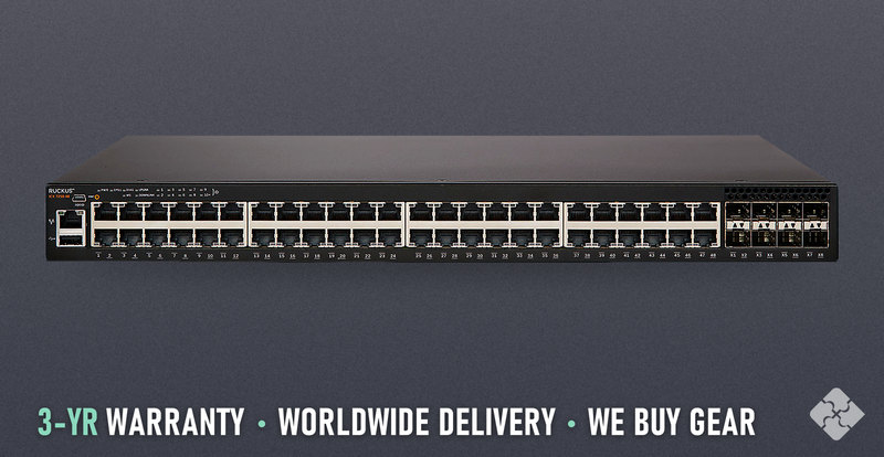 Brocade ICX7250-48 48-Port 1GbE Switch SFP. Refurbished, tested & guaranteed