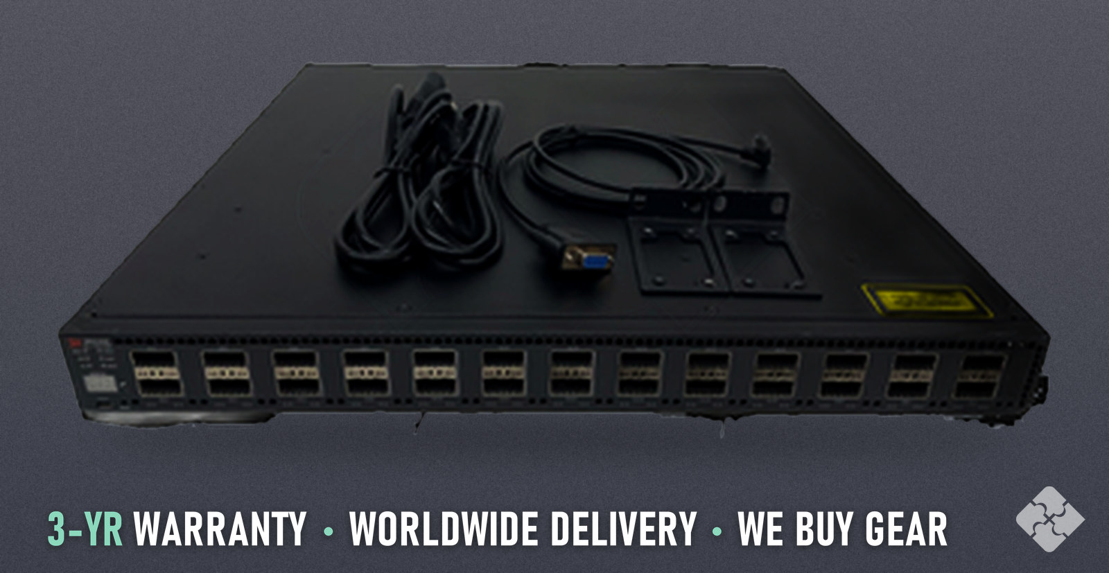 ICX7750-26Q Brocade ICX7750 switch, 26x 40GbE QSFP+