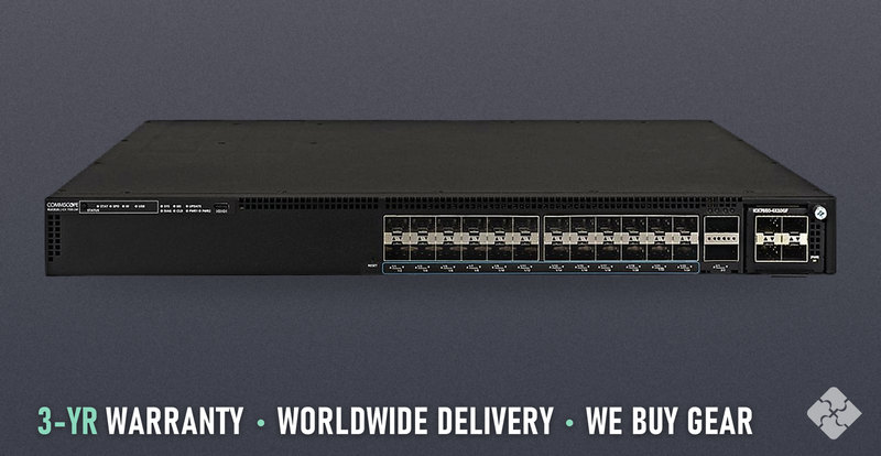 Ruckus ICX7550-24F-E2 / 24 ports of 1/10GbE SFP+ and 2 ports of 40/100GbE QSFP28