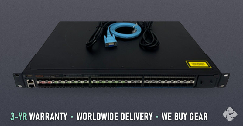 ICX7650-48F-E2 Ruckus ICX7650 switch, 24x 1/10GbE SFP+ and 4x 40GbE QSFP+