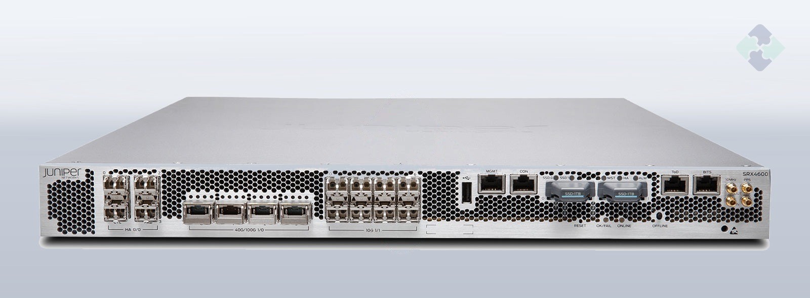 Juniper SRX4600-AC / 24 ports of 1/10GbE SFP+ and 4 ports of 40/100GbE QSFP28, Tested & Guaranteed